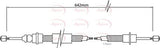 APEC Brake Cable CAB1350