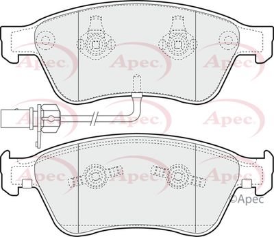 APEC Front Brake Pads PAD1349