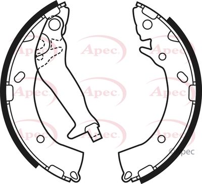APEC Brake Shoes SHU679