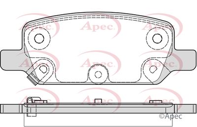 APEC Rear Brake Pads PAD2410