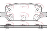 APEC Rear Brake Pads PAD2410