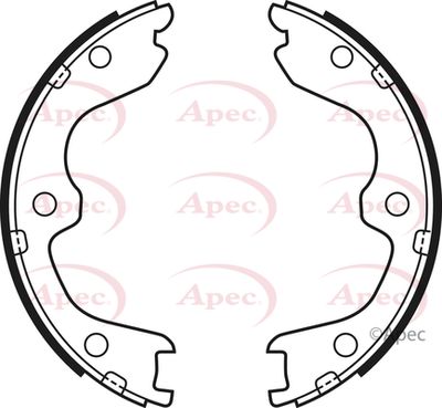 APEC Brake Shoes SHU706