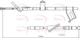 APEC Brake Cable CAB1216