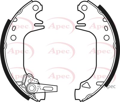 APEC Brake Shoes SHU340