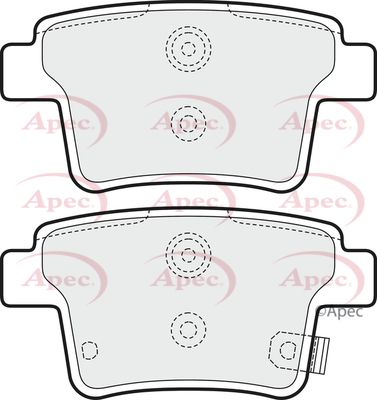 APEC Rear Brake Pads PAD1631
