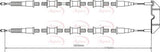 APEC Brake Cable CAB1488