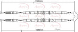 APEC Brake Cable CAB1462