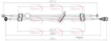 APEC Gear Control Cable CAB7026