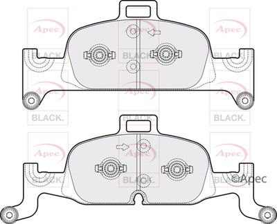 APEC Front Brake Pads PAD2133B