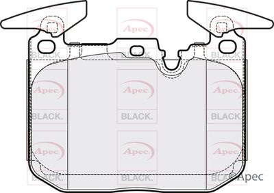 APEC Front Brake Pads PAD1907B