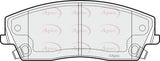 APEC Front Brake Pads PAD1489