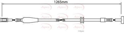 APEC Brake Cable CAB1242