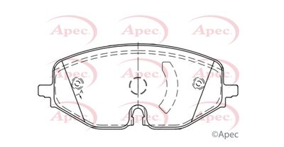 APEC Front Brake Pads PAD2334