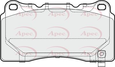 APEC Front Brake Pads PAD1993