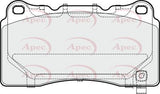 APEC Front Brake Pads PAD1993