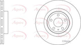 APEC Brake Disc DSK3376