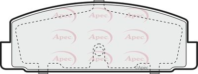 APEC Rear Brake Pads PAD1090