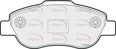 APEC Front Brake Pads PAD1413