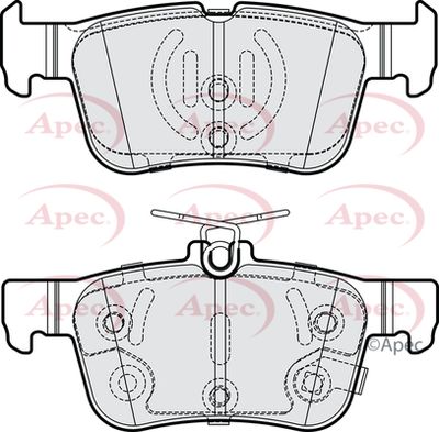 APEC Rear Brake Pads PAD2284