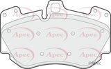 APEC Front Brake Pads PAD1647