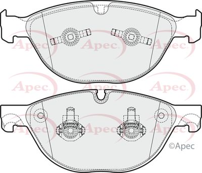 APEC Front Brake Pads PAD1757