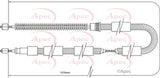 APEC Brake Cable CAB1328