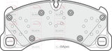APEC Front Brake Pads PAD1670B