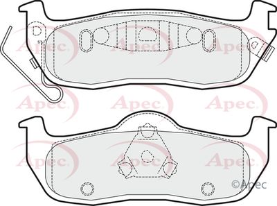 APEC Rear Brake Pads PAD1492