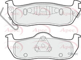 APEC Rear Brake Pads PAD1492