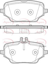APEC Rear Brake Pads PAD2393