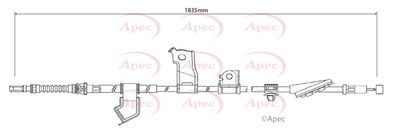 APEC Brake Cable CAB1317