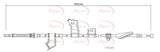 APEC Brake Cable CAB1317
