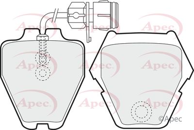 APEC Front Brake Pads PAD1161