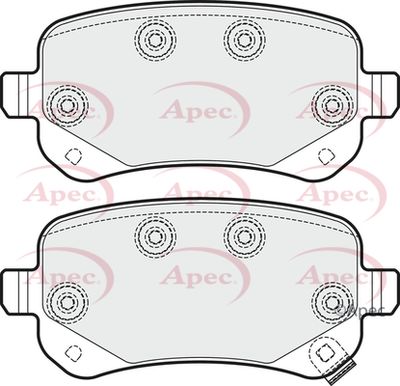 APEC Rear Brake Pads PAD1701