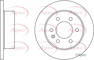 APEC Brake Disc DSK2449