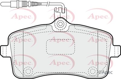 APEC Front Brake Pads PAD1417