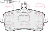 APEC Front Brake Pads PAD1417