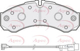 APEC Rear Brake Pads PAD2078