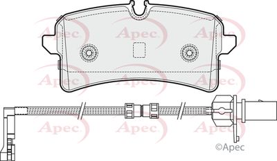 APEC Rear Brake Pads PAD1963