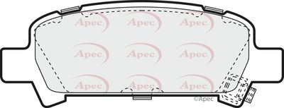 APEC Rear Brake Pads PAD1143