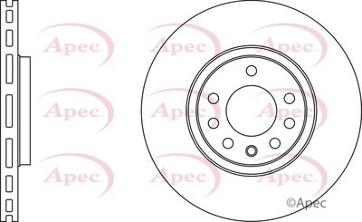 APEC Brake Disc DSK2176