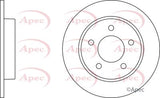 APEC Brake Disc DSK2196