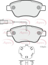APEC Front Brake Pads PAD1775