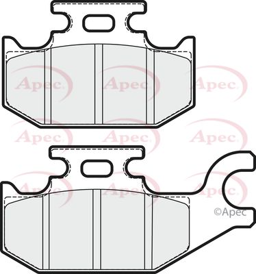 APEC Front Brake Pads PAD1863