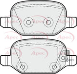 APEC Rear Brake Pads PAD1923