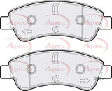 APEC Front Brake Pads PAD1269