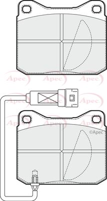 APEC Front Brake Pads PAD1901