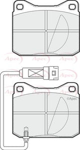 APEC Front Brake Pads PAD1901