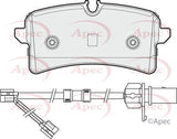 APEC Rear Brake Pads PAD1939