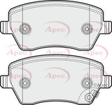 APEC Front Brake Pads PAD1664